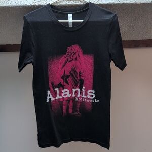 Bella Canvas Black and Pink Graphic Tee